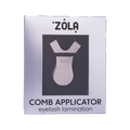 ZOLA – Aplicator tip pieptene din metal – Argintiu
