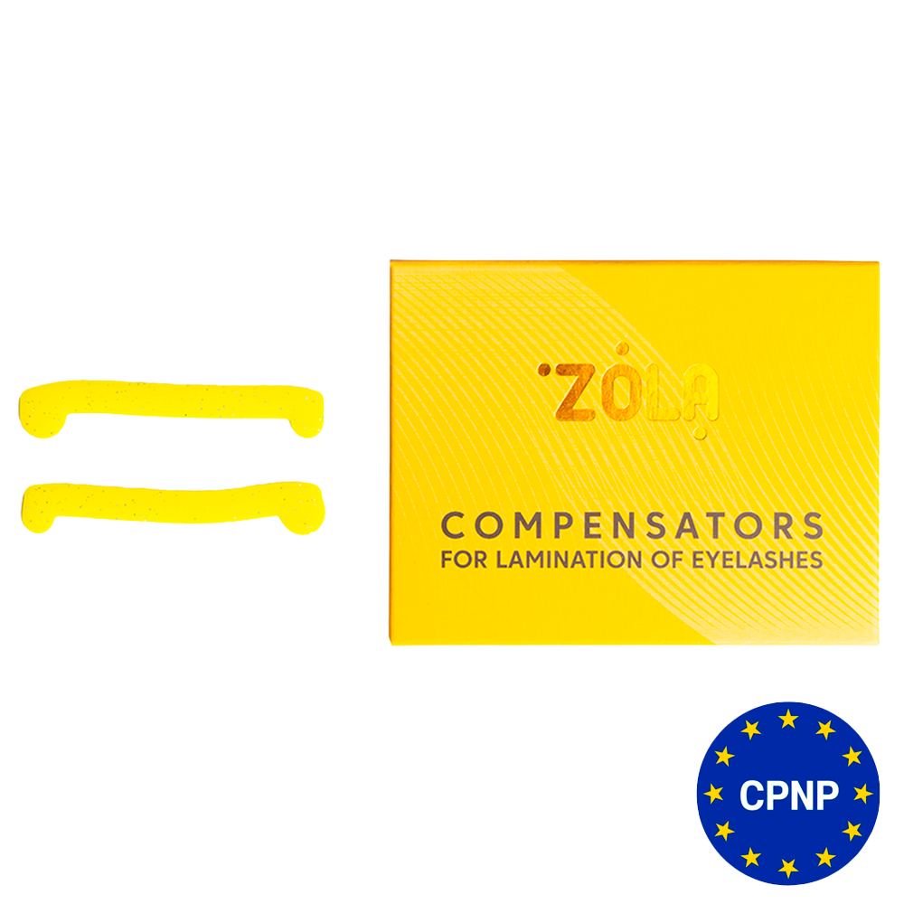 ZOLA – Compensatoare pentru laminarea genelor Compensators for Lamination of Eyelashes (Galbene)