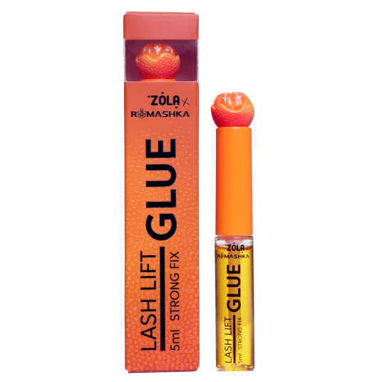 ZOLA x Romashka – Adeziv pentru laminarea genelor Orange Lash Lift Glue Strong Fix, 5 ml