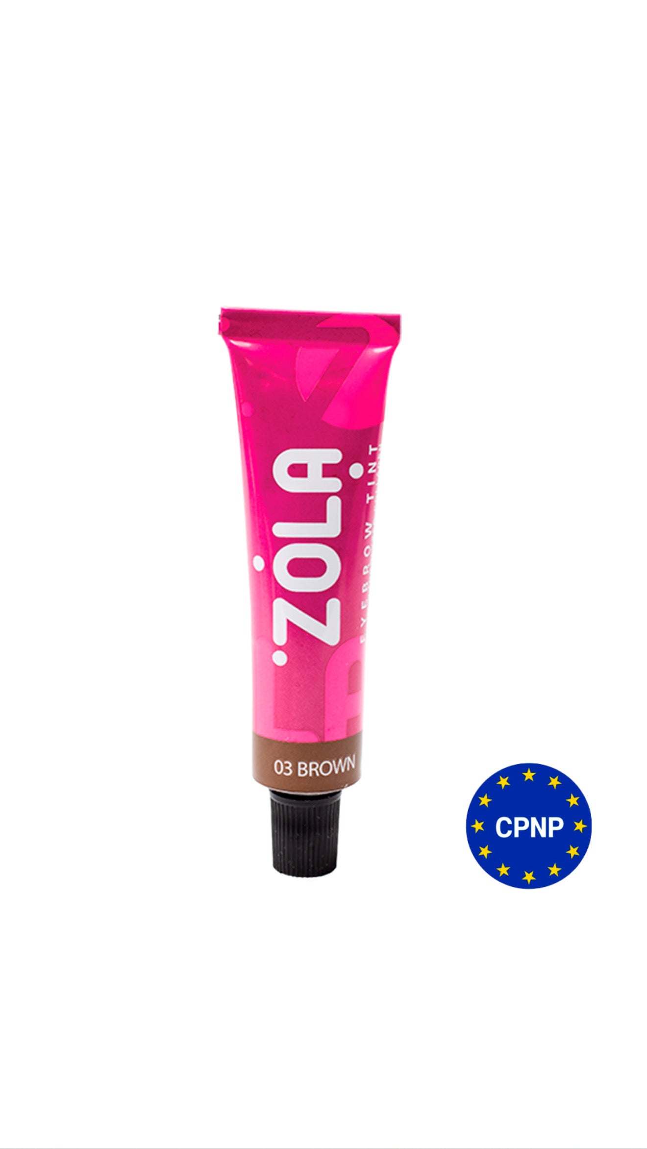 ZOLA Vopsea pentru sprâncene cu colagen 03 BROWN 15 ml.