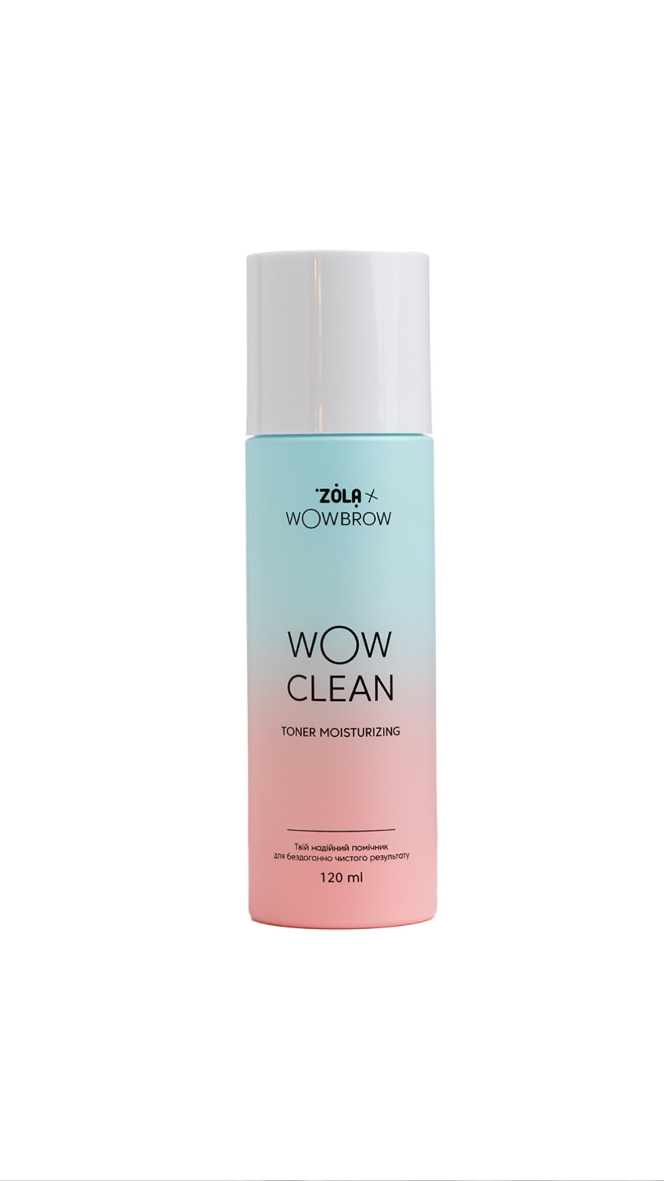 Toner profesional de curățare post-laminare de la ZOLA x WowBrow