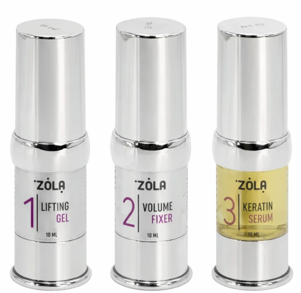 Sistem ZOLA Silver pentru laminarea sprâncenelor și genelor