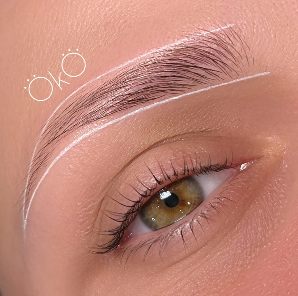 OKO- Pastă pentru sprâncene Eyebrow Contour Paste White Pearl, 15 ml