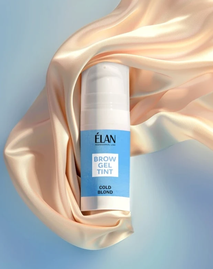 ELAN - Vopsea-gel pentru sprâncene Cold Blond