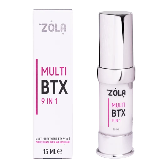 ZOLA – Tratament multifuncțional premium pentru sprâncene și gene MULTI-TREATMENT BTX 9 în 1