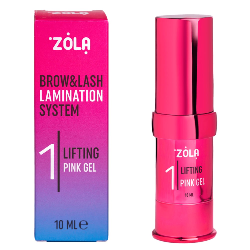 ZOLA Color Lab – Compoziția pentru laminare 01 Lifting Pink Gel