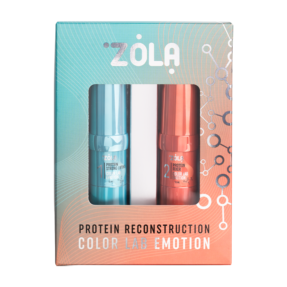 ZOLA COLOR LAB EMOTION – Set pentru laminarea sprâncenelor și genelor BROW & LASH PROTEIN RECONSTRUCTION SYSTEM