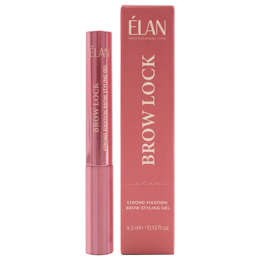 Gel pentru stilizarea și fixarea sprâncenelor ÉLAN Brow Lock Strong, 4,5 ml
