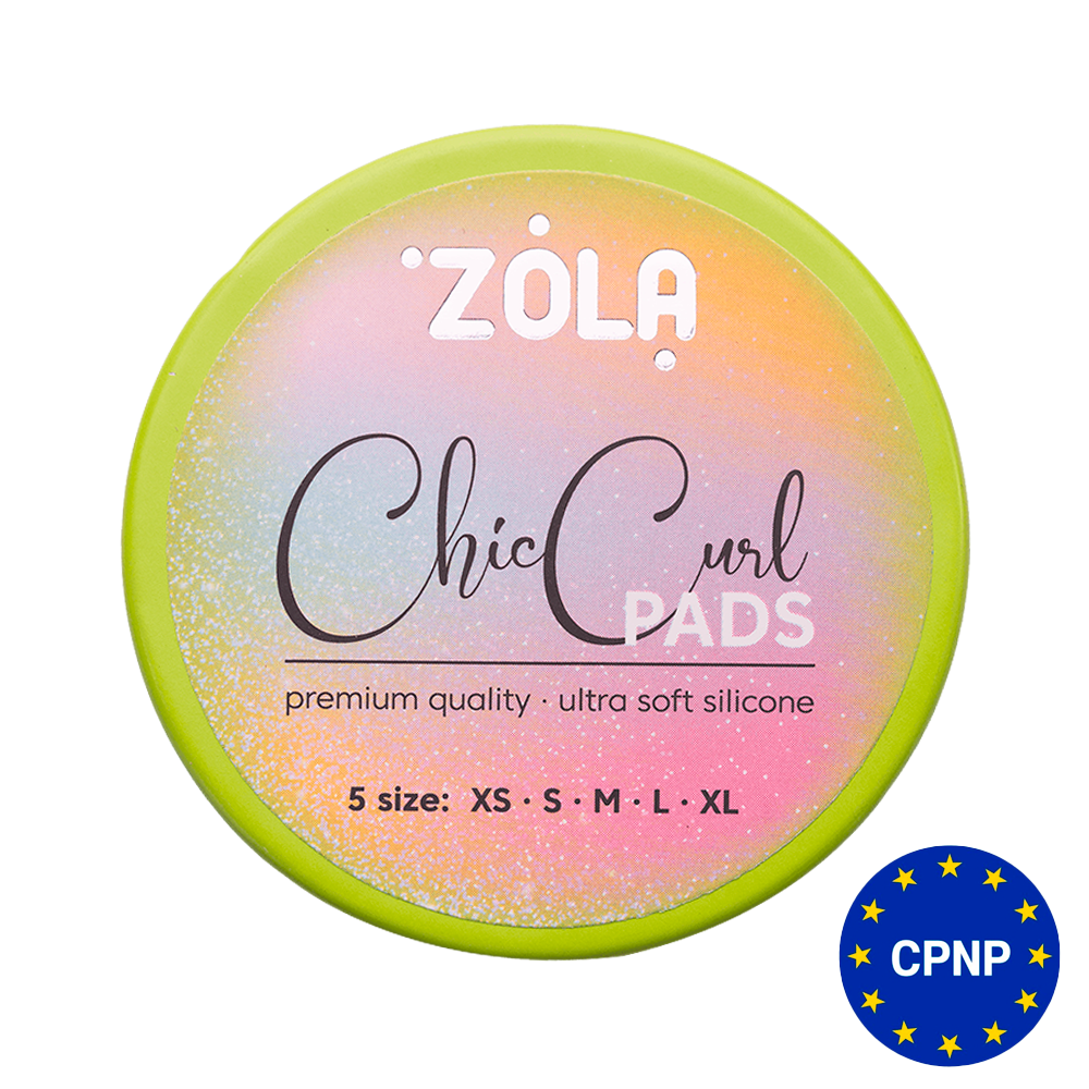 ZOLA – Bigudiuri pentru laminarea genelor Chic Curl (XS, S, M, M, L, XL)