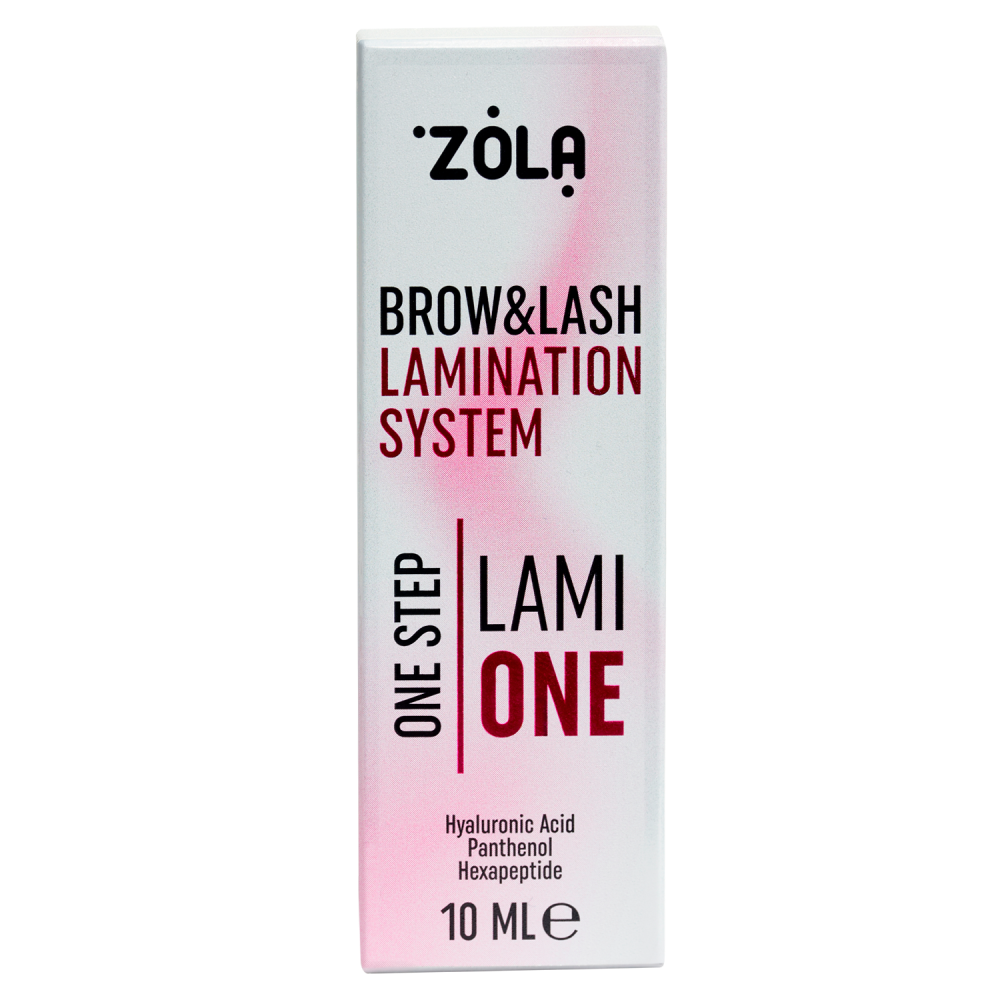 ZOLA – Sistem monocomponent pentru laminarea sprâncenelor și genelor LAMIONE ONE STEP