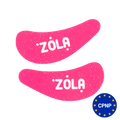 ZOLA – Patch-uri reutilizabile din silicon pentru zona ochilor (1 pereche) – Zmeură