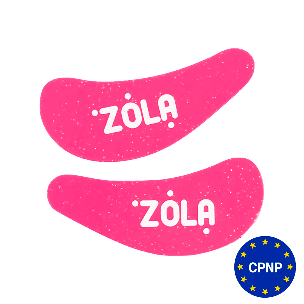 ZOLA – Patch-uri reutilizabile din silicon pentru zona ochilor (1 pereche) – Zmeură