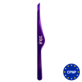 ZOLA Color Series – Pensetă profesională teșită pentru sprâncene Purple