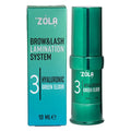 Soluție pentru laminarea sprâncenelor ZOLA Color Lab 03 Hyaluronic Green Elixir, 10 ml