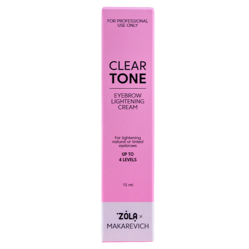 ZOLA x Makarevich – Decolorant pentru sprâncene CLEAR TONE