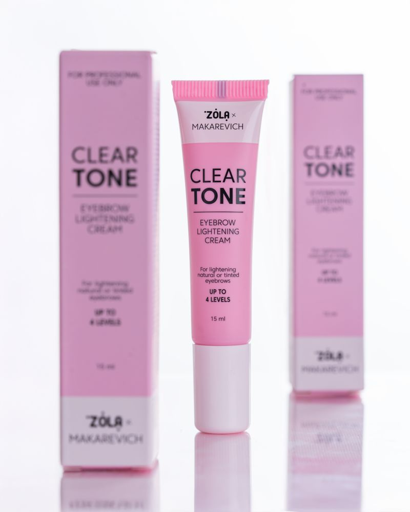 ZOLA x Makarevich – Decolorant pentru sprâncene CLEAR TONE