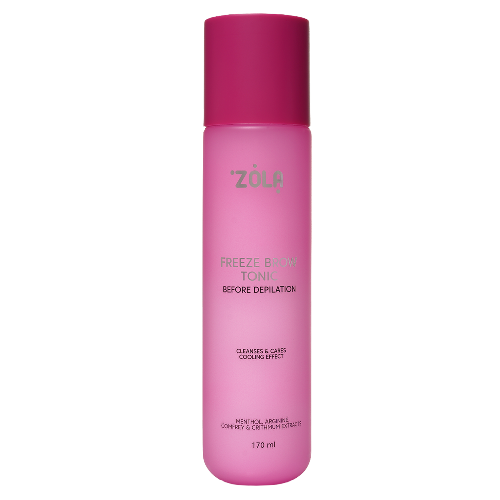 ZOLA – Tonic răcoritor pentru sprâncene Freeze Brow Tonic, 170 ml