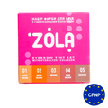 ZOLA – Set de vopsele pentru sprâncene cu colagen Eyebrow Tint With Collagen 5×5 ml (5 nuanțe)
